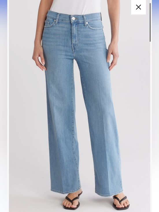 Frame Denim Denim - Frame Le Slim Palazzo High Waist Wide Leg Jeans Shade Integrity Size 32